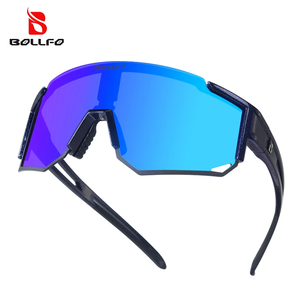 BOLLFO Men's Women Polarized Fishing Glasses Outdoor HD UV Protection Cycling Sunglasses Sports Climbing Fishing Glasses Mountai - Image 2